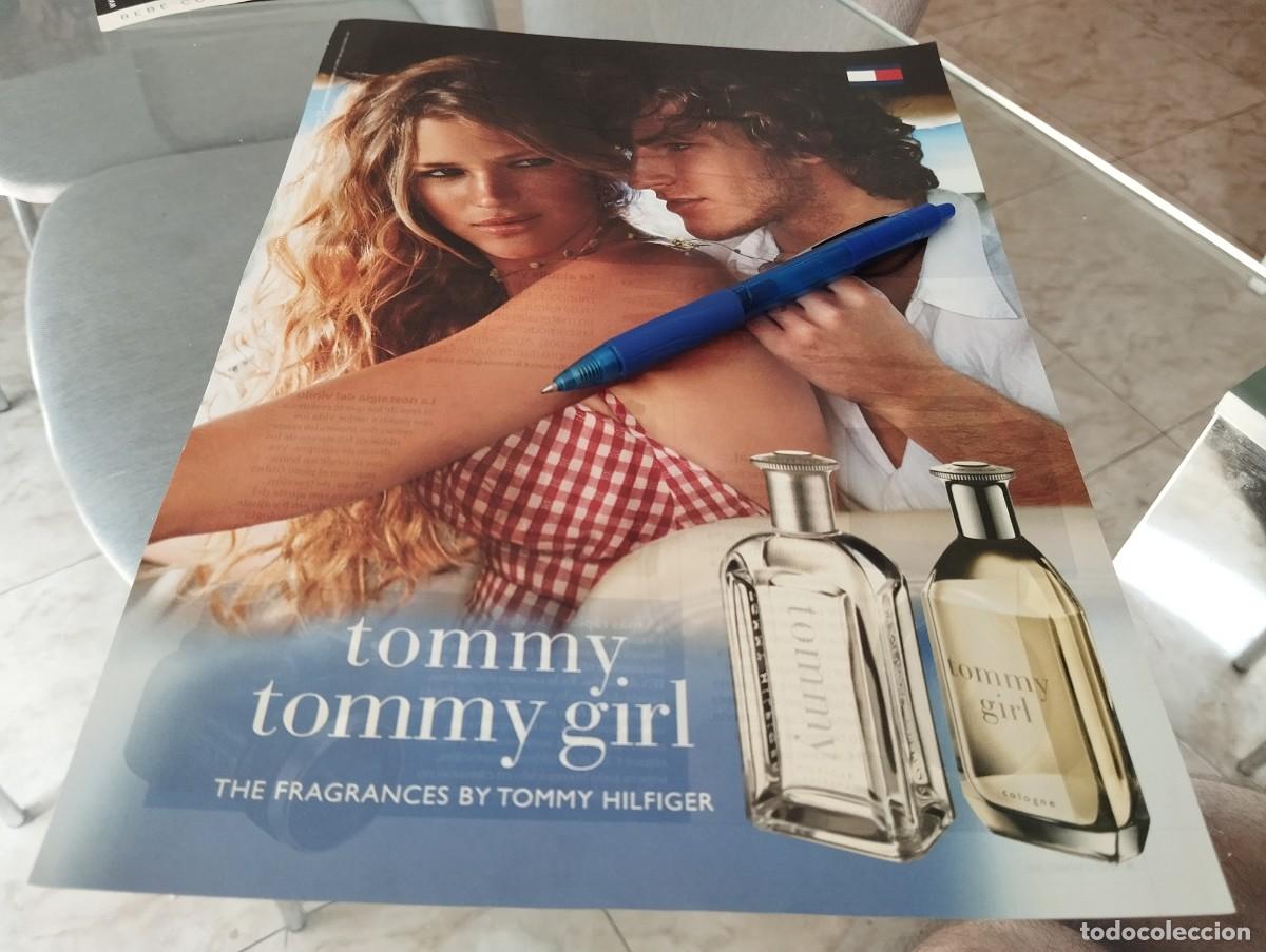 Miniaturas de perfumes antiguos: TOMMY HILFINGER PERFUME COLONIA CLIPPING ANUNCIO PUBLICIDAD REVISTA 2007 BONITO PARA ENMARCAR