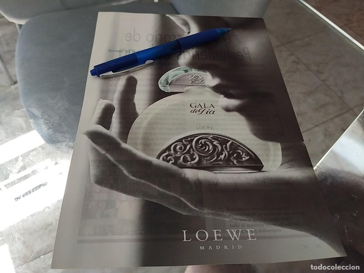 Miniaturas de perfumes antiguos: LOEWE GALA DE DIA PERFUME COLONIA CLIPPING ANUNCIO PUBLICIDAD REVISTA 1988 BONITO PARA ENMARCAR