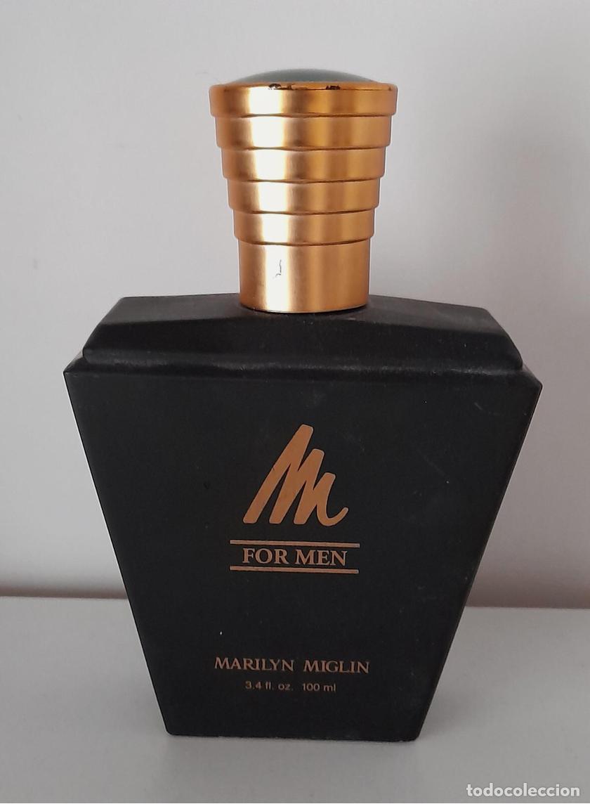 Miniaturas de perfumes antiguos: M FOR MEN de Marilyn Miglin 100ml. VINTAGE