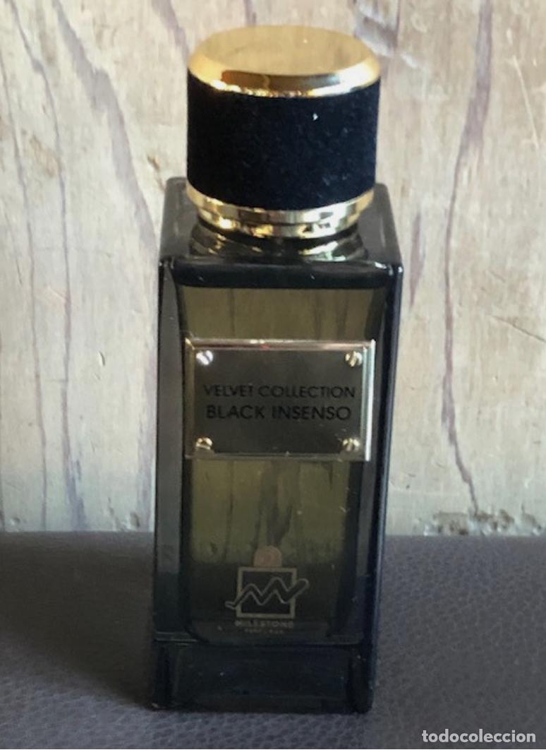Miniaturas de perfumes antiguos: BLACK INSENSO VELVET COLLECTION EDP de Milestone 100ml. ORIGINAL
