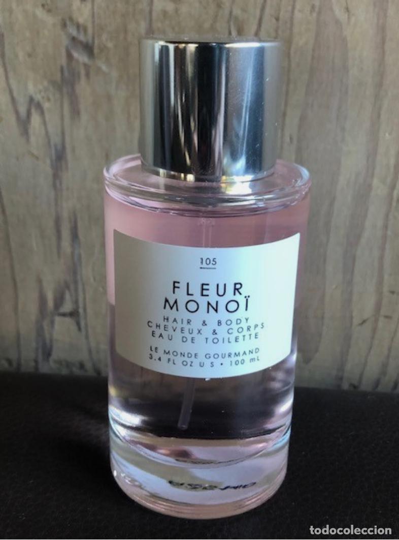 Miniaturas de perfumes antiguos: FLEUR MONOI HAIR & BODY EDT de Le Monde Gourmand 100ml