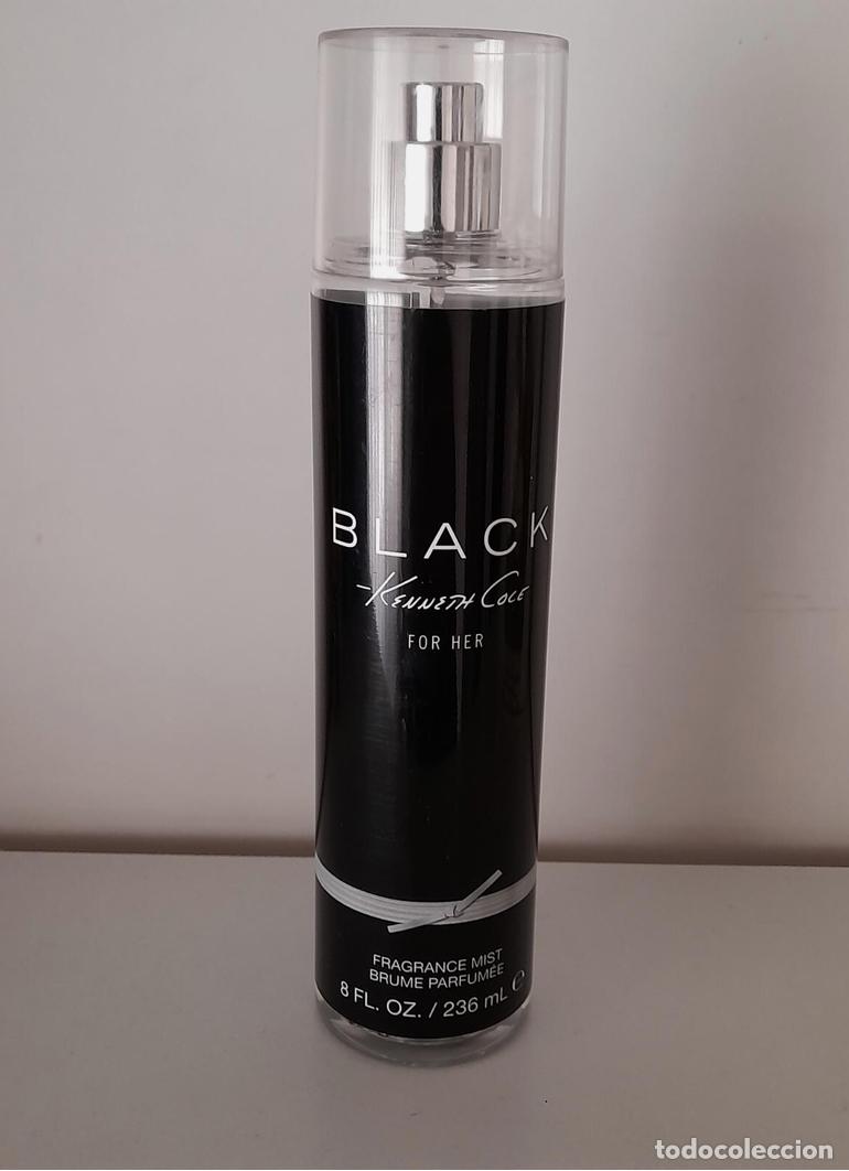 Miniaturas de perfumes antiguos: FRAGRANCE MIST BLACK FOR HER de Kenneth Cole 236ml. ORIGINAL
