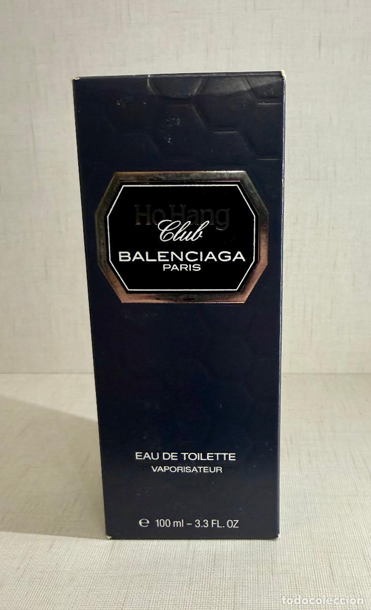 Miniaturas de perfumes antiguos: Ho Hang Club Balenciaga 100 ML EDT Nuevo Con Caja Nunca Usado Eau De Toilette Hombre