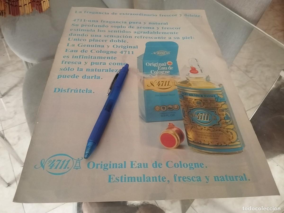 Miniaturas de perfumes antiguos: EAU DE COLOGNE 4711 PERFUME COLONIA ANUNCIO PUBLICIDAD REVISTA 1981 BONITO PARA ENMARCAR