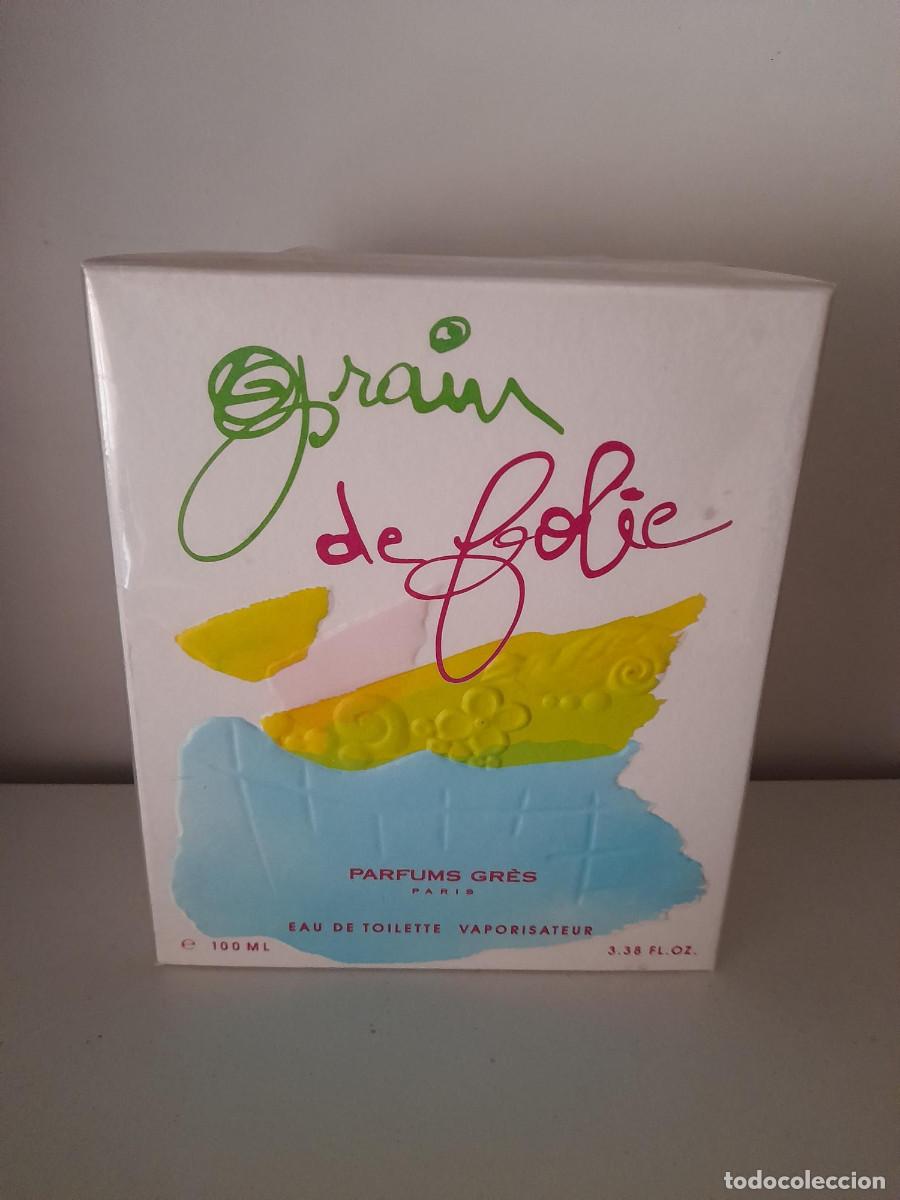 Miniaturas de perfumes antiguos: GRAIN DE FOLIE EDT de Gr&egrave;s 100ml. VINTAGE