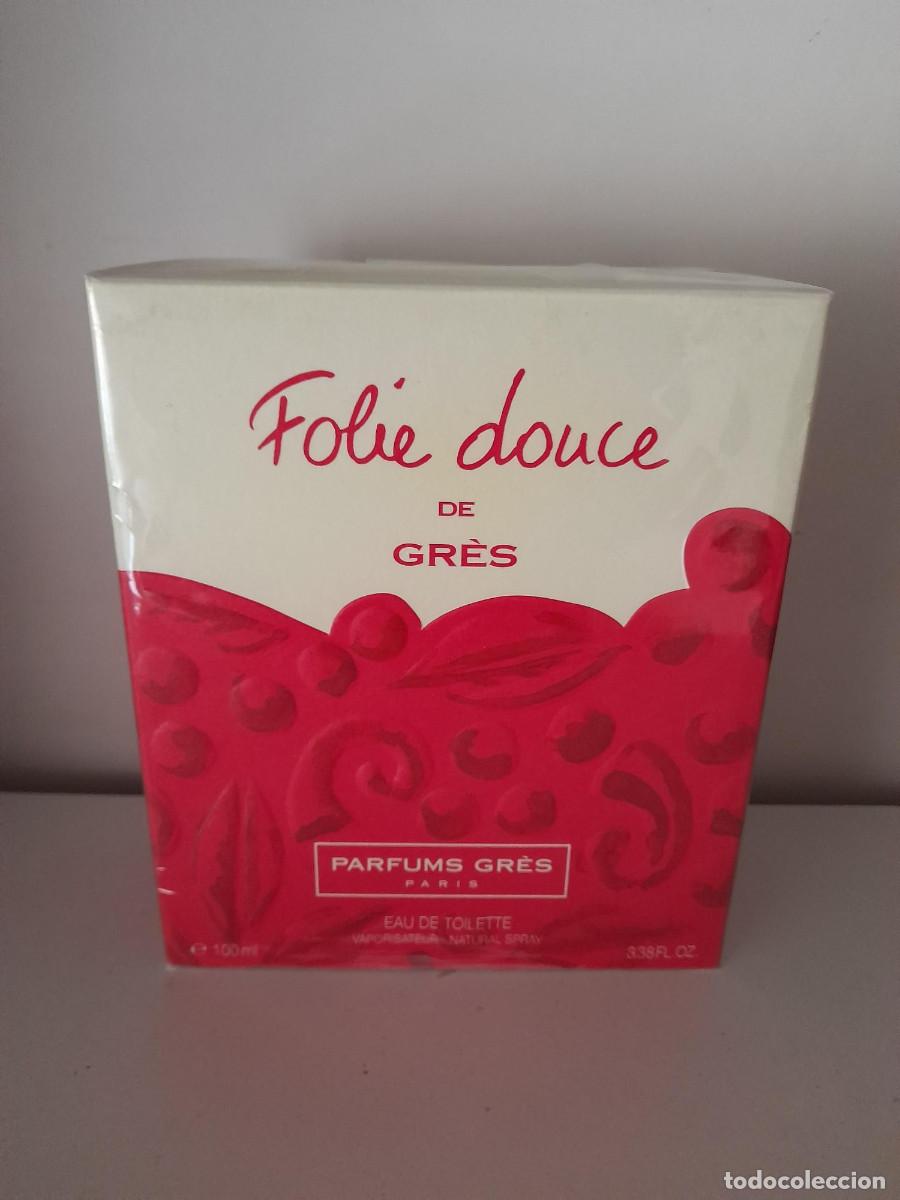 Miniaturas de perfumes antiguos: FOLIE DOUCE EDT de Gr&egrave;s 100ml. VINTAGE