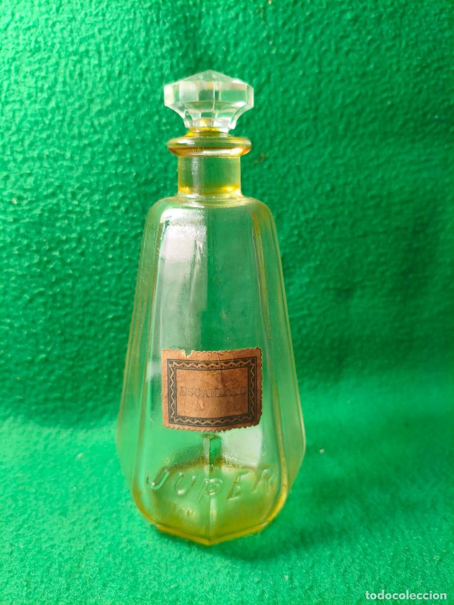 Miniaturas de perfumes antiguos: FRASCO DE PERFUME JUPER.