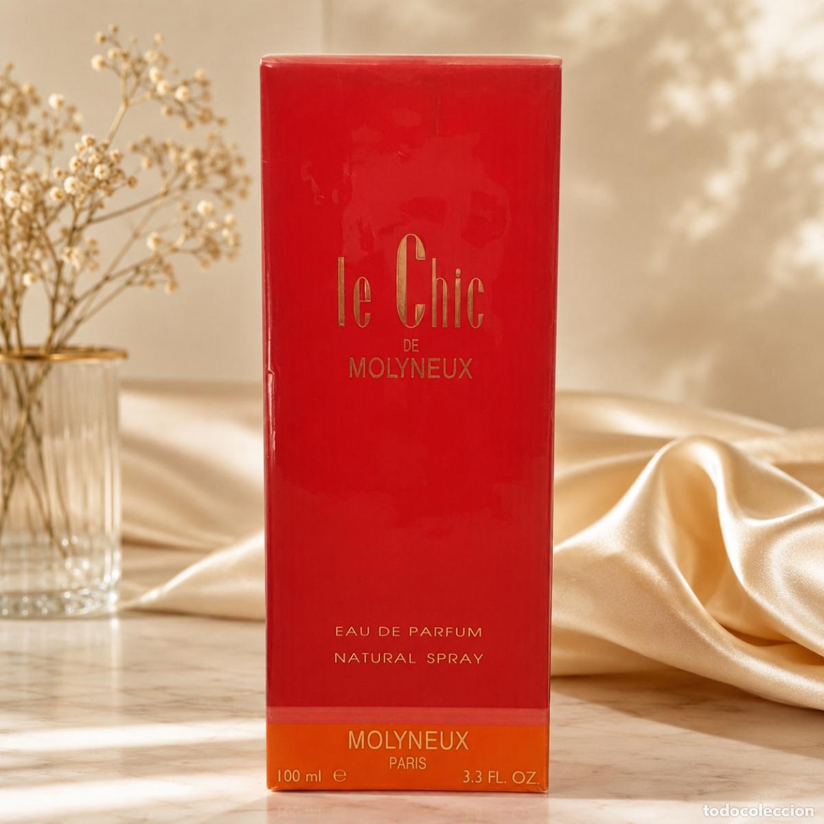 Miniaturas de perfumes antiguos: Molyneux Le Chic Eau de Parfum 100ml | Sellado | Raro | Descatalogado | &Uacute;ltima Unidad