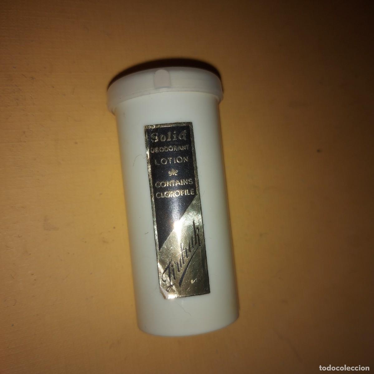 Miniaturas de perfumes antiguos: ANTIGUO BOTE DESODORANTE SOLID