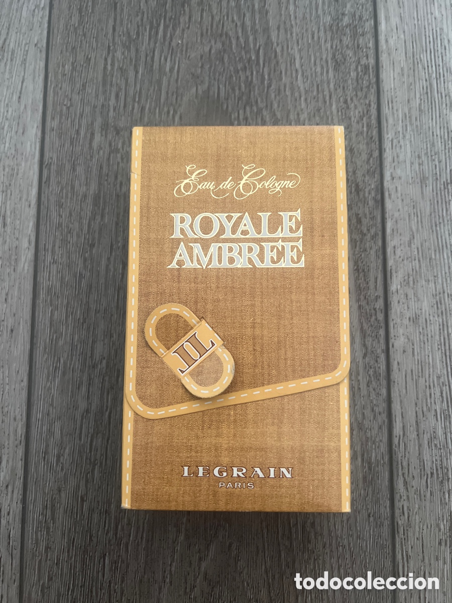 Miniaturas de perfumes antiguos: Eau de cologne Royale Amberee
