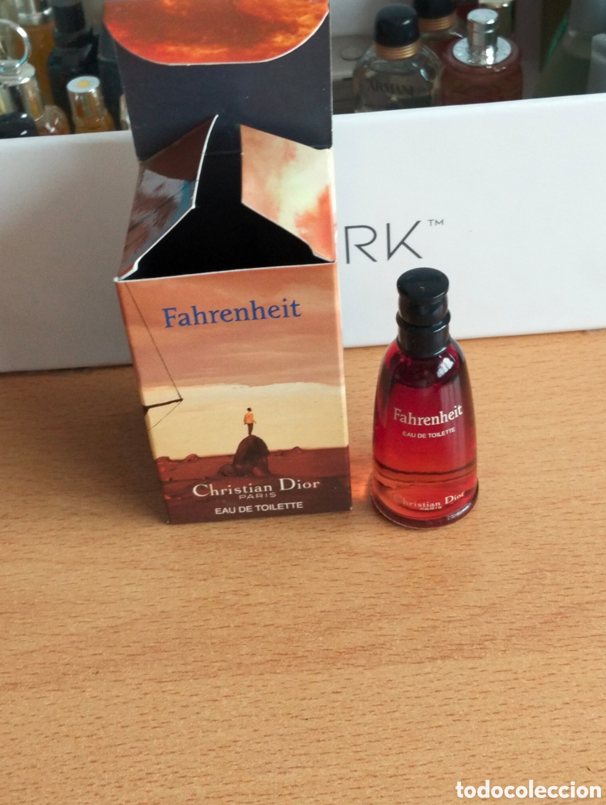 Miniaturas de perfumes antiguos: Fahrenheit de Dior miniatura de perfume