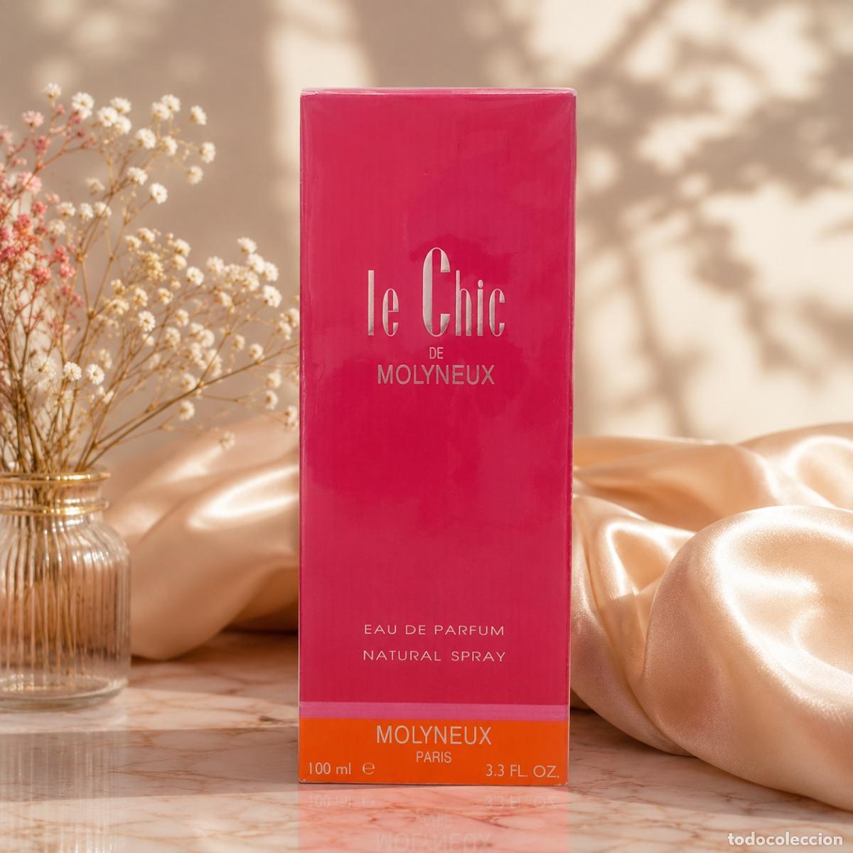 Miniaturas de perfumes antiguos: Molyneux Le Chic Eau de Parfum 100ml | Sellado | Raro | Descatalogado | &Uacute;ltima Unidad