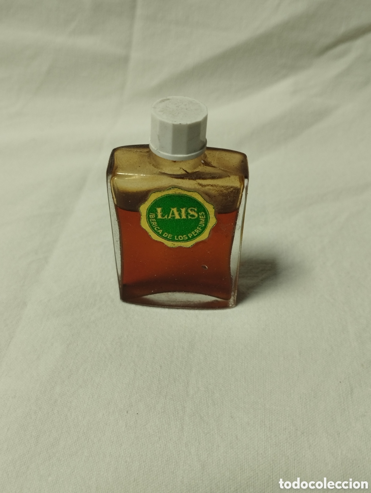 Miniaturas de perfumes antiguos: MINIATURA PERFUME COLONIA LAIS IBERICA DE LOS PERFUMES , 5,5 CM.