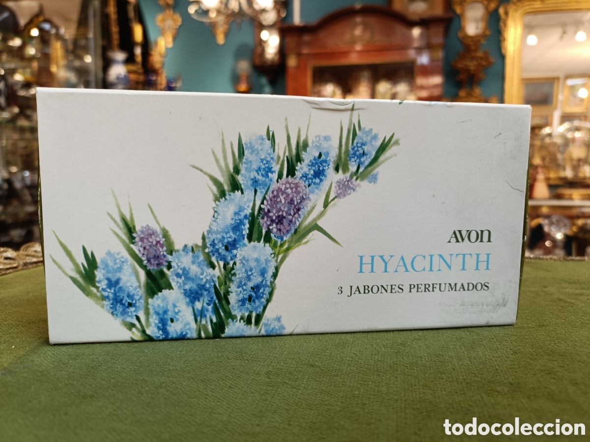 Miniaturas de perfumes antiguos: CAJA JABONES PERFUMADOS AVON . NUEVO EN SU CAJA .A&Ntilde;OS 60-70. STOCK DE TIENDA.