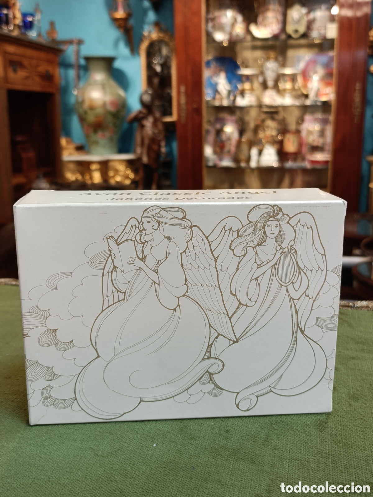 Miniaturas de perfumes antiguos: CAJA JABONES PERFUMADOS AVON . NUEVO EN SU CAJA .A&Ntilde;OS 60-70. STOCK DE TIENDA.