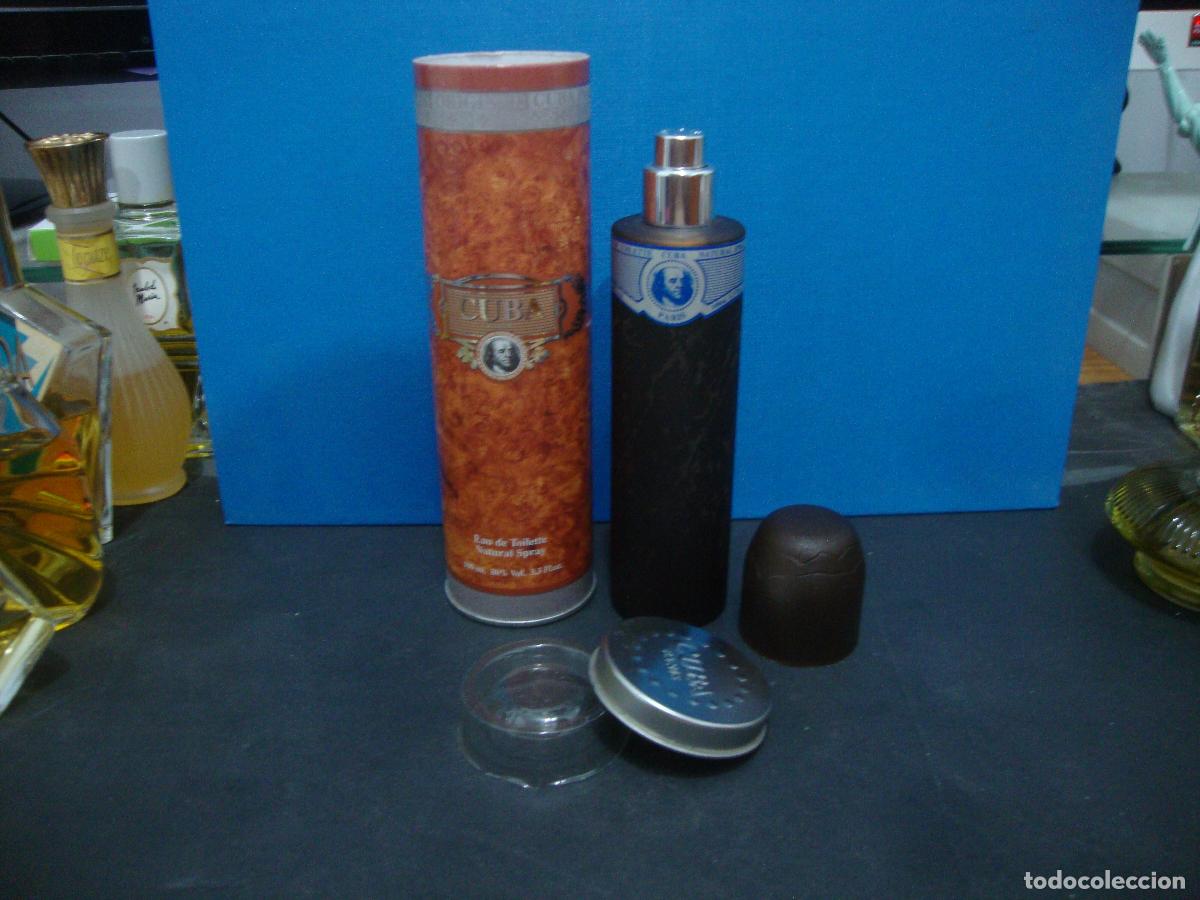 Miniaturas de perfumes antiguos: EAU TOILETTE CUBA PARIS