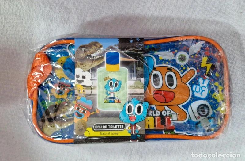 Miniaturas de perfumes antiguos: Colonia The amazing World of Gumball
