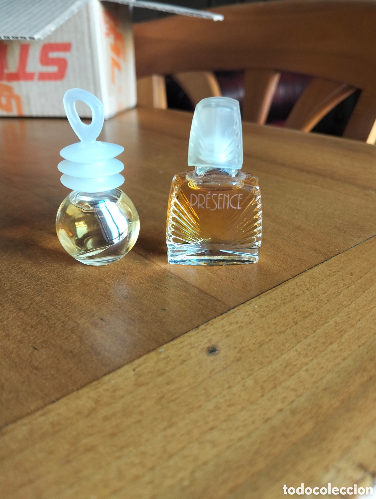 Miniaturas de perfumes antiguos: Lote miniaturas de perfume