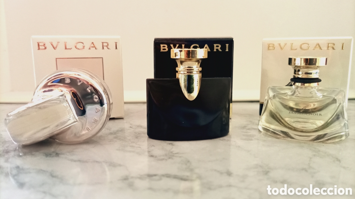 Miniaturas de perfumes antiguos: Pack miniaturas Bulgari - Foto 2