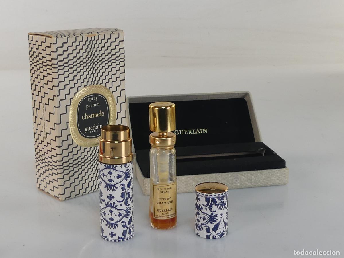 Miniature di profumi antiche: SPRAY PARFUM CHAMADE GUERLAIN PARIS
