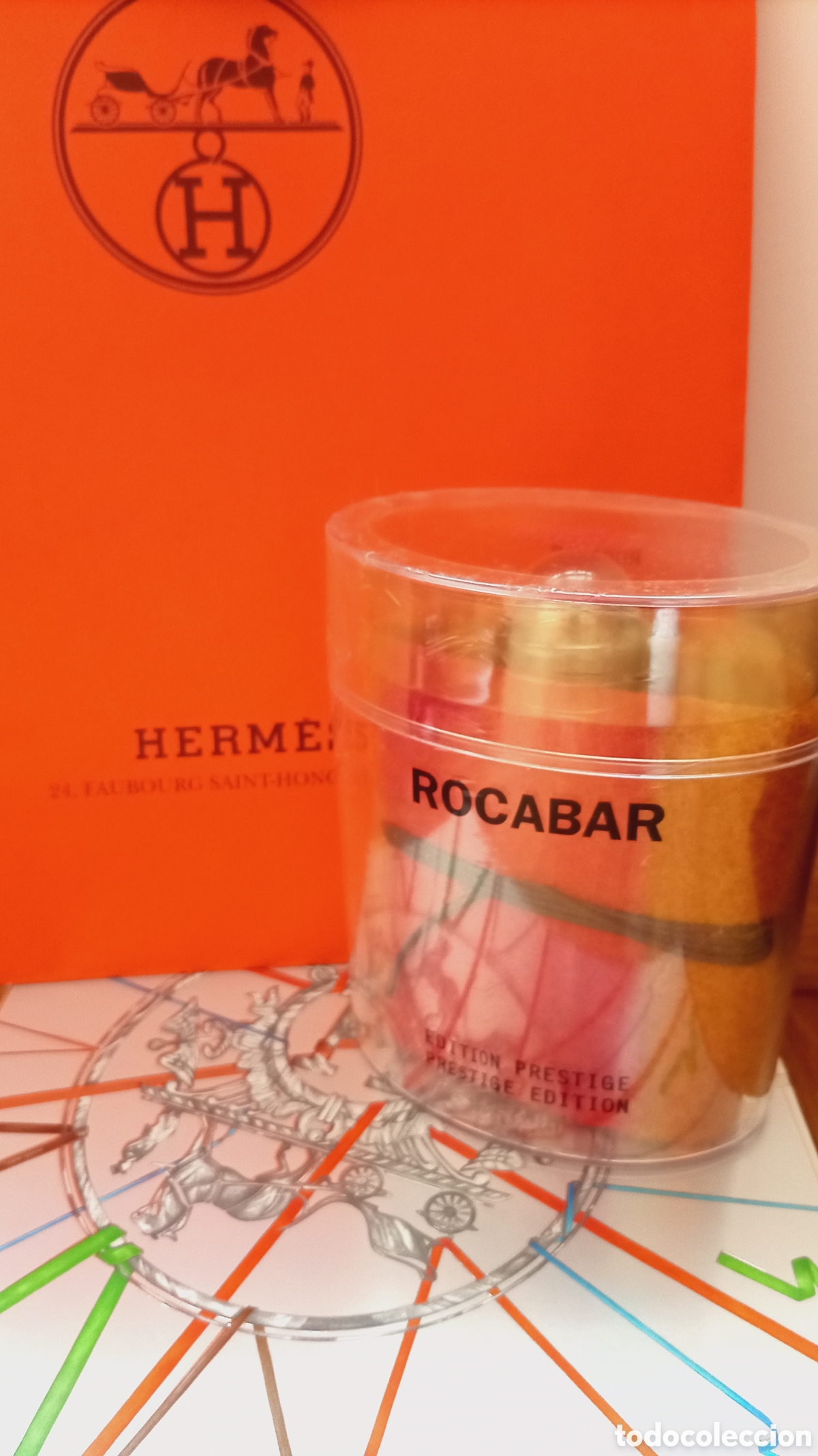 Miniaturas de perfumes antiguos: Rocabar Prestige Edition Herm&egrave;s Mint - Foto 2