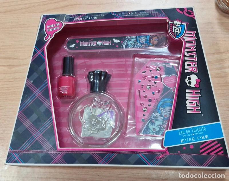 Miniaturas de perfumes antiguos: Set colonia Monster High
