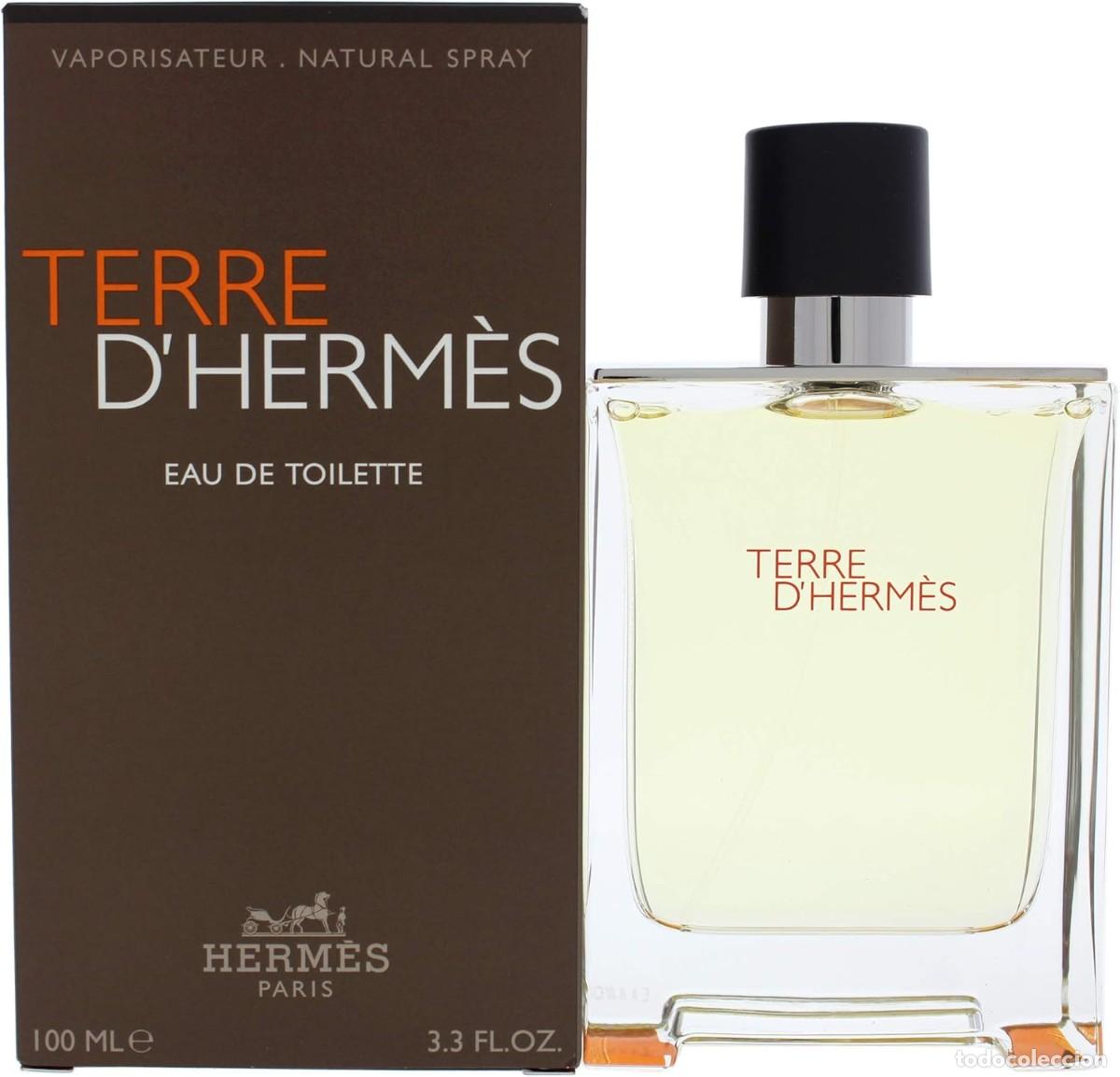 Miniaturas de perfumes antiguos: PERFUME DE HOMBRE TERRE D'HERMES 100.ML NUEVO EN SU CAJA SIN ABRIR