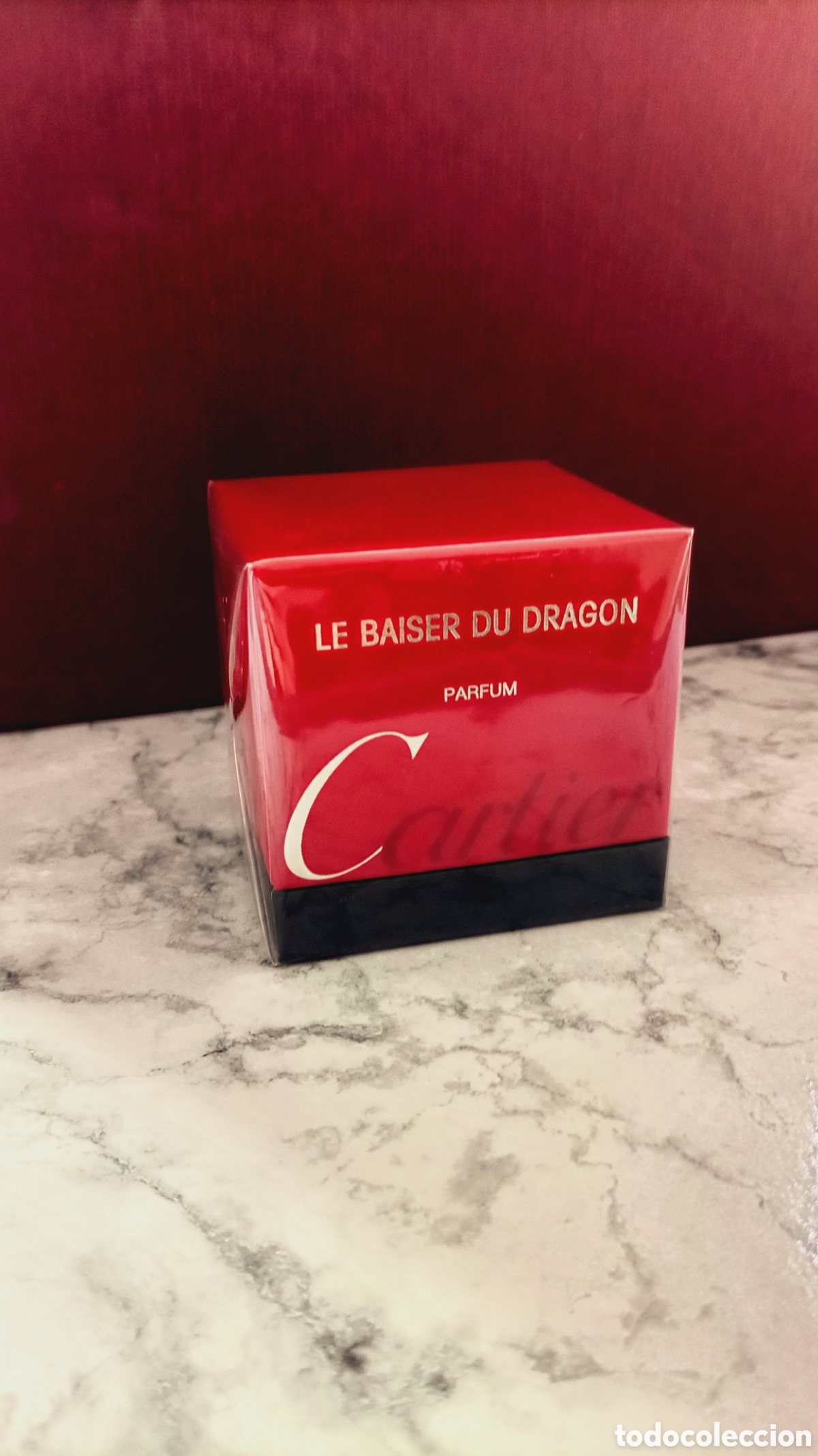 Miniaturas de perfumes antiguos: Miniatura Le Baiser Du Dragon Cartier 7'5ml