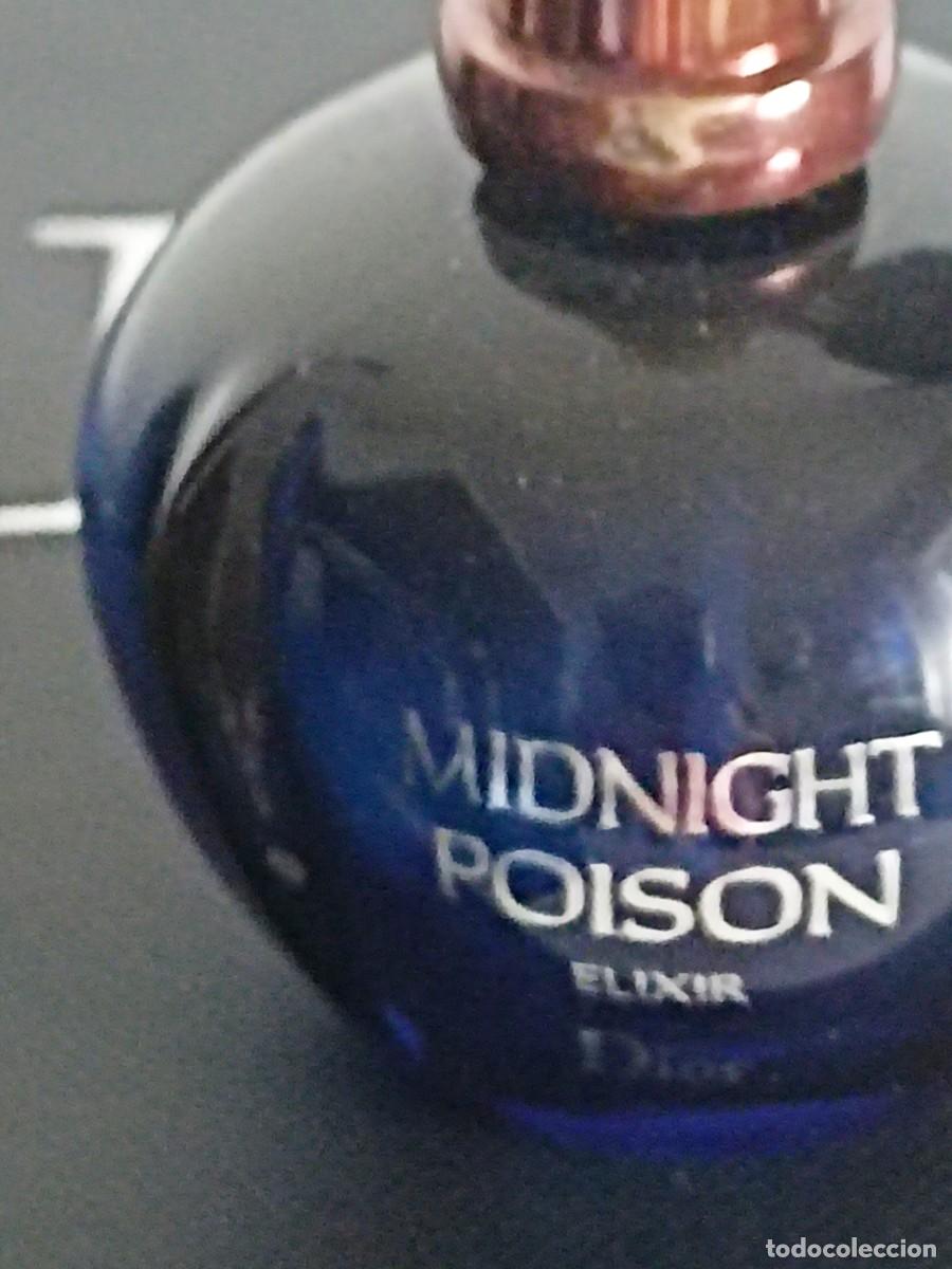 Miniaturas de perfumes antiguos: Dior Midnight Poison Elixir 50ml - Frasco vac&iacute;o rellenable - Foto 2