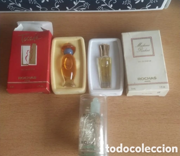 Miniaturas de perfumes antiguos: Rocha miniaturas de perfume