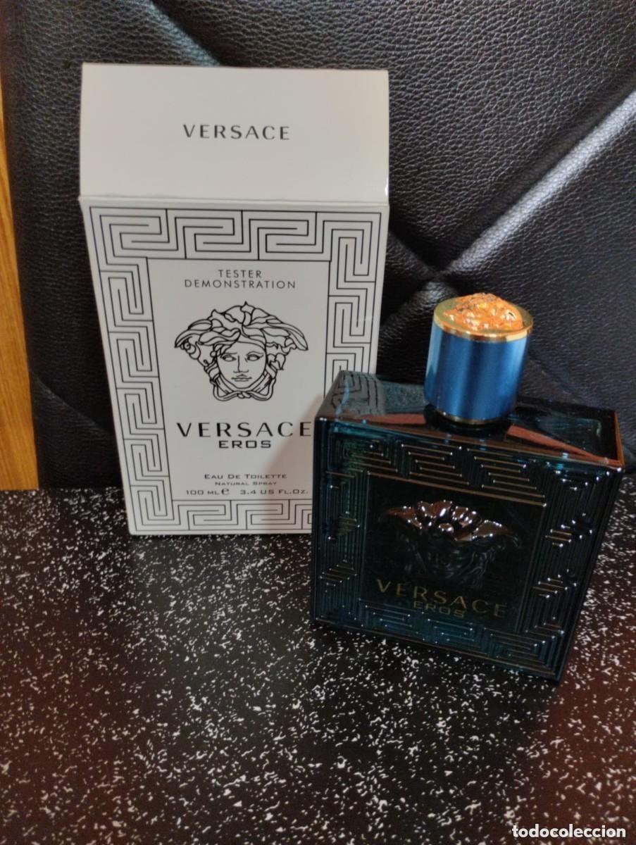 Miniatures of antique perfumes: VERSACE- Eros Eau De Toilette 100ML-TESTER ORIGINAL