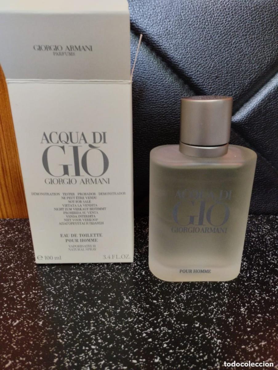 Miniatures of antique perfumes: GIORGIO ARMANI-Acqua Di Gio 100ML-TESTER ORIGINAL