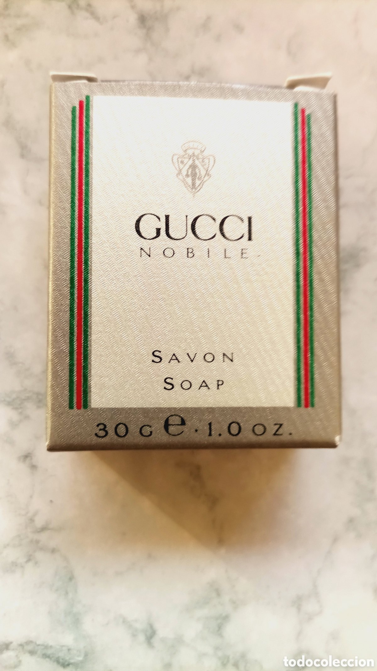 Miniaturas de perfumes antiguos: Jab&oacute;n Gucci Nobile 30g
