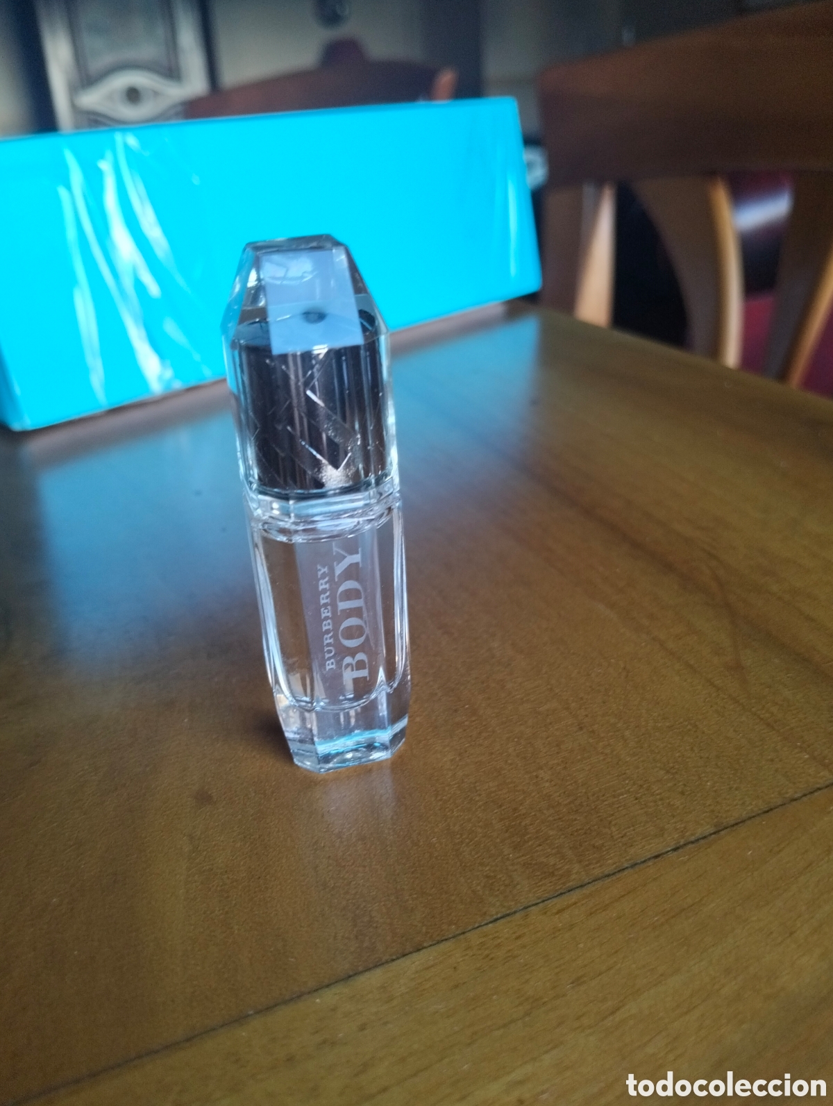 Miniaturas de perfumes antiguos: Body burberry 5 ml miniatura de perfume