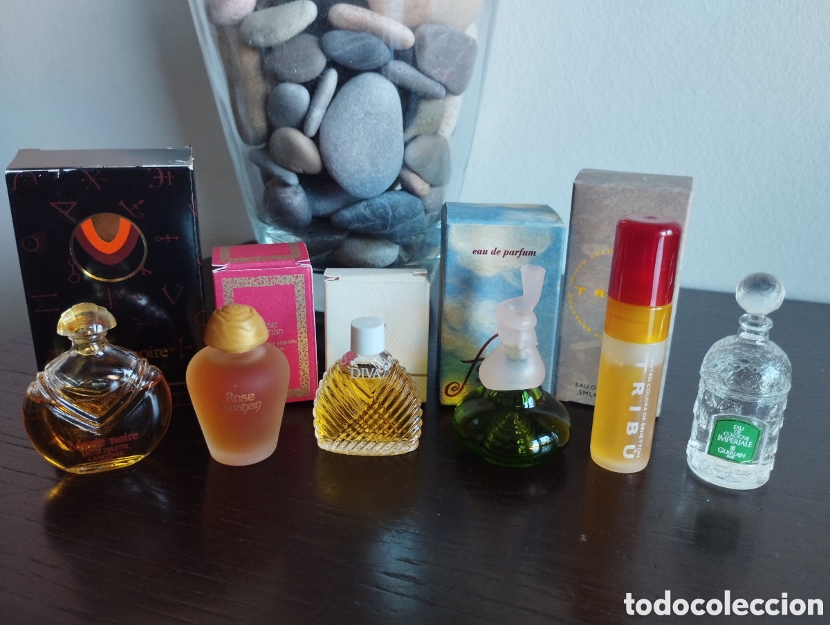 Miniaturas de perfumes antiguos: Miniatura de perfume vintage - Foto 3