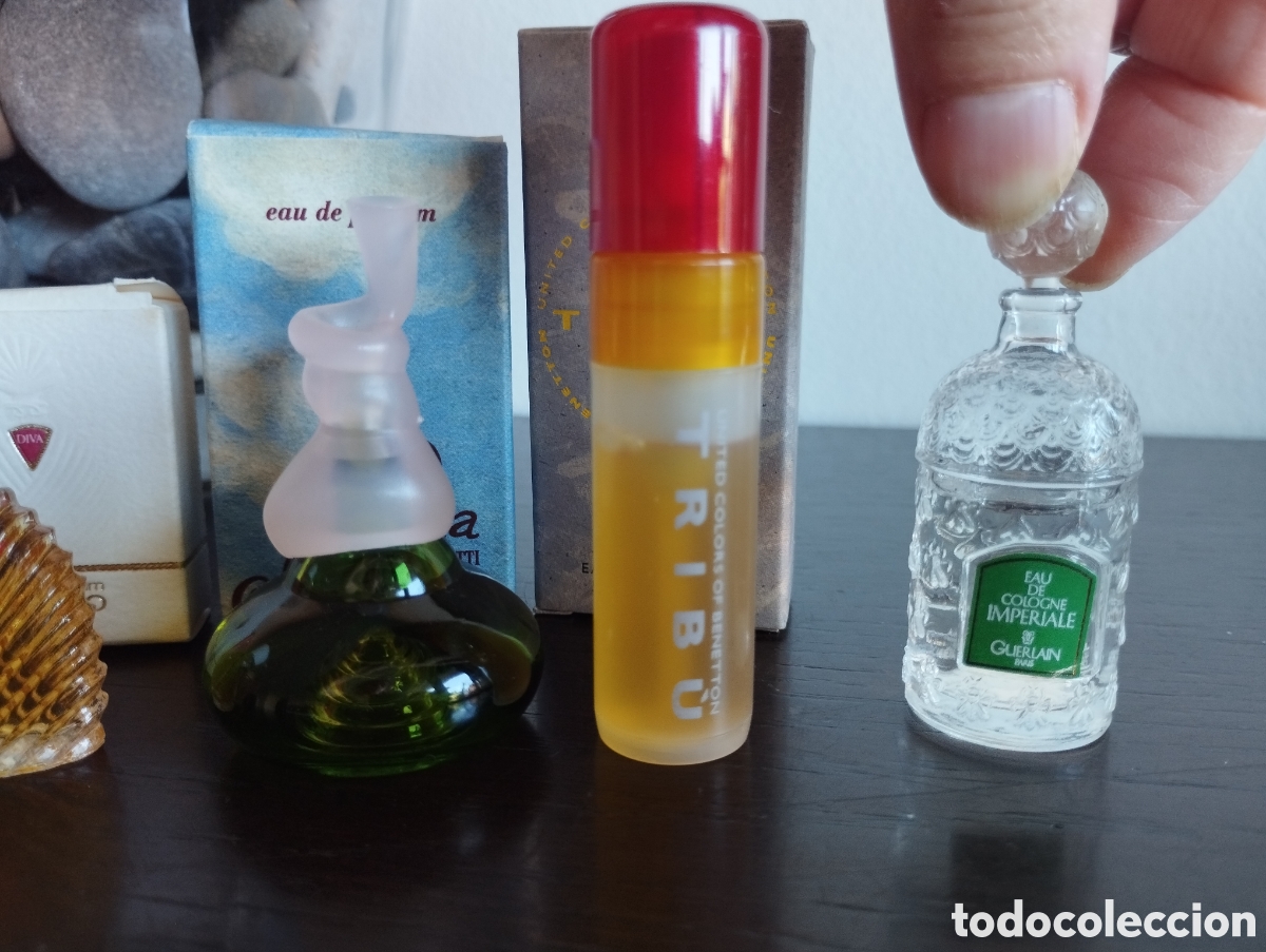 Miniaturas de perfumes antiguos: Miniatura de perfume vintage - Foto 6