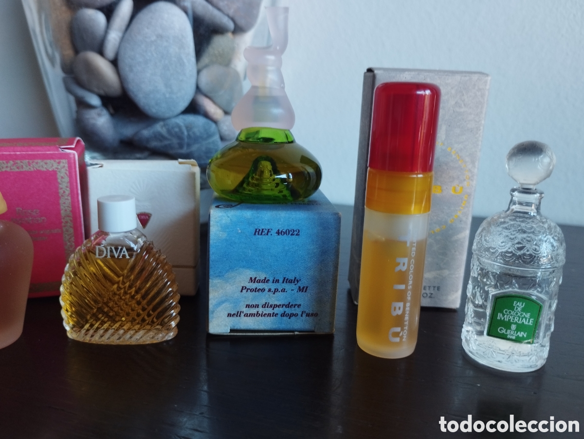 Miniaturas de perfumes antiguos: Miniatura de perfume vintage - Foto 7