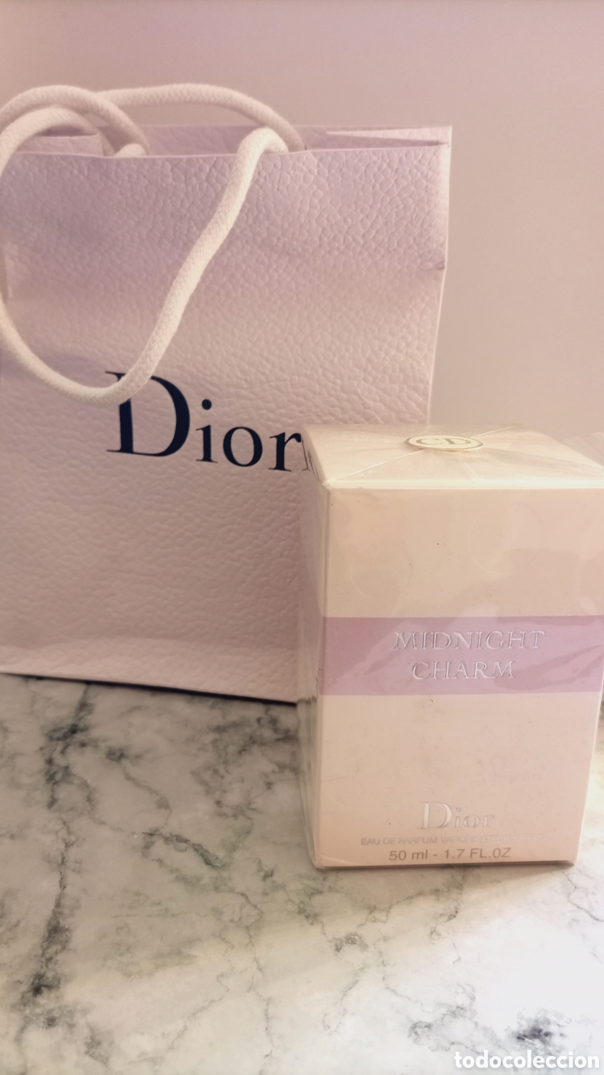 Miniaturas de perfumes antiguos: Dior Midnight Charm EDP 50ml + Bolsa Dior