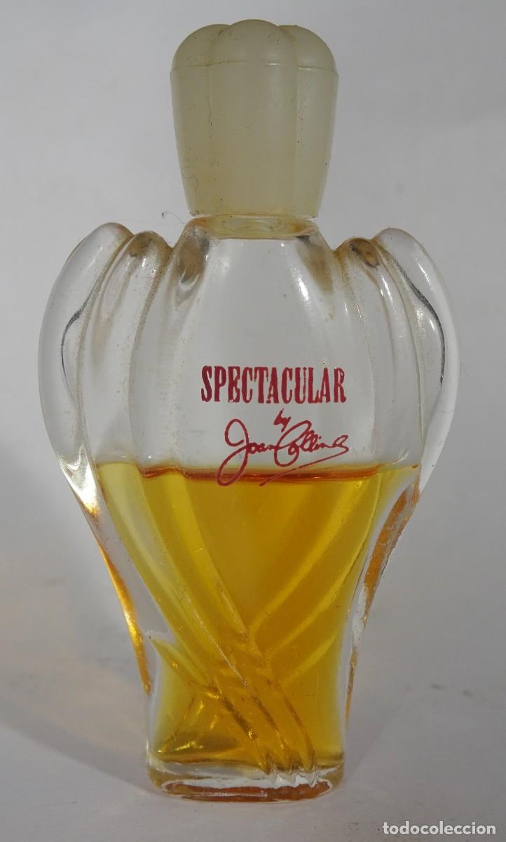Miniaturas de perfumes antiguos: ANTIGUO PERFUME MINIATURA ,SPECTACULAR, JOAN COLLINS ,MEDIO LLENO, VER FOTOS
