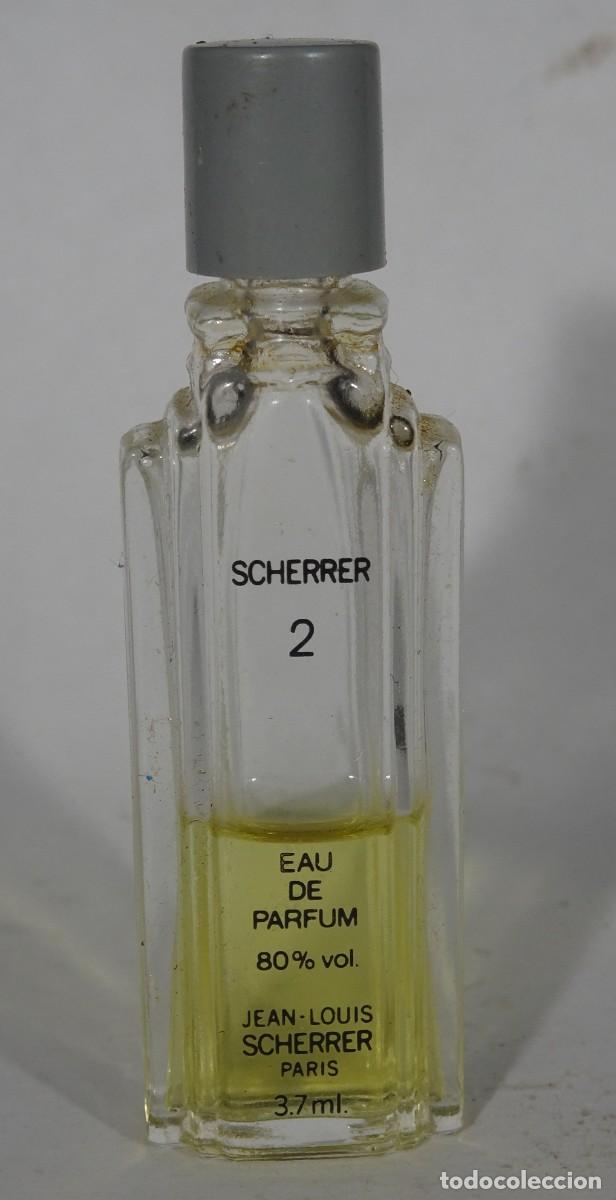 Miniaturas de perfumes antiguos: ANTIGUO PERFUME MINIATURA ,SCHERRER 2 , POCA CANTIDAD, VER FOTOS