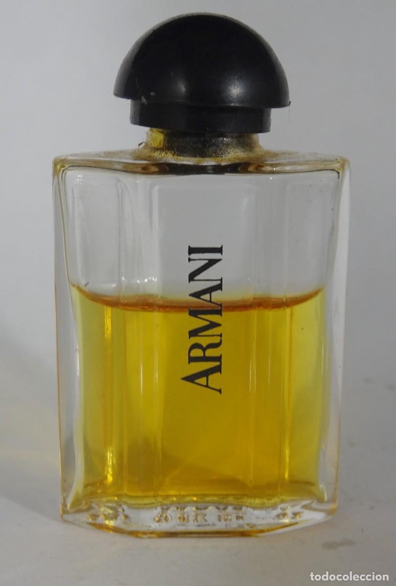 Miniaturas de perfumes antiguos: ANTIGUO PERFUME , ARMANI , MITAD, VER FOTOS