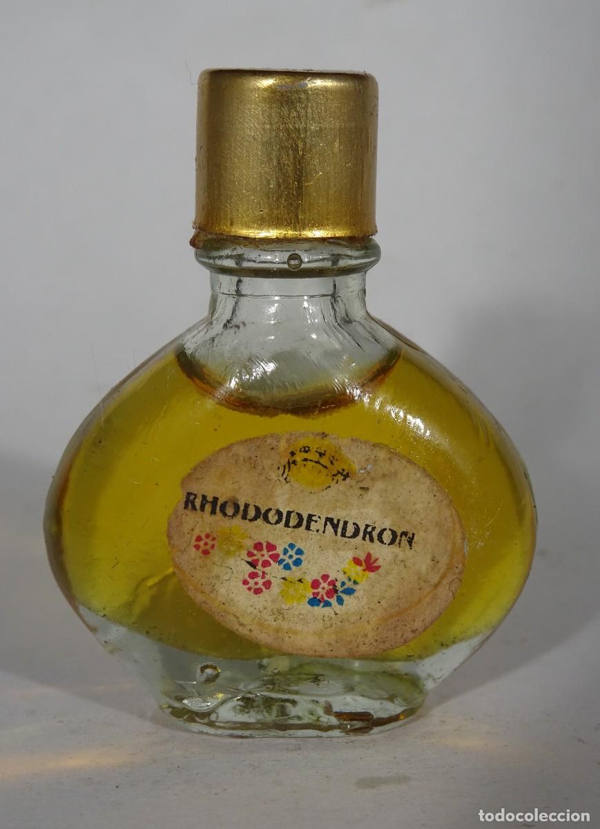 Miniaturas de perfumes antiguos: ANTIGUO PERFUME , RHODODENDRON, VER FOTOS
