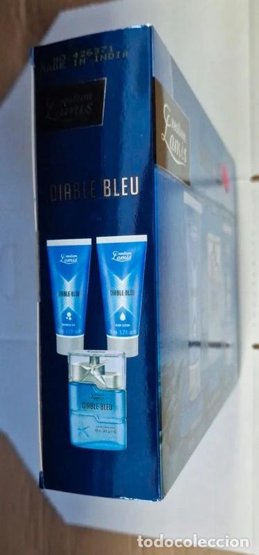 Miniaturas de perfumes antiguos: Set de perfume Diable Bleu - Foto 3