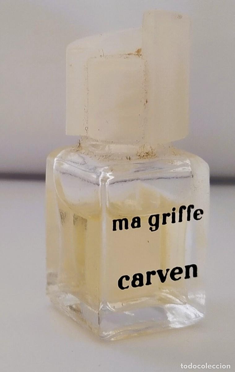 Miniaturas de perfumes antiguos: Miniatura de perfume de colecci&oacute;n Carven Ma griffe Perfume sin caja