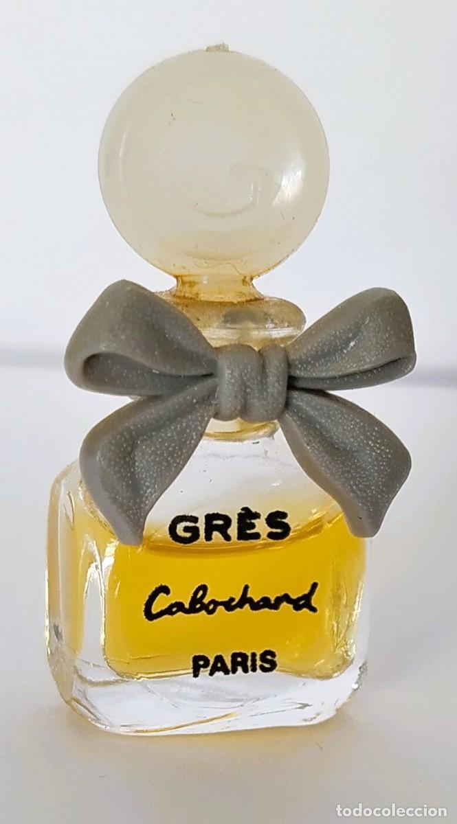 Miniaturas de perfumes antiguos: Miniatura de perfume de colecci&oacute;n Gr&egrave;s Cabochard Parfum sin caja
