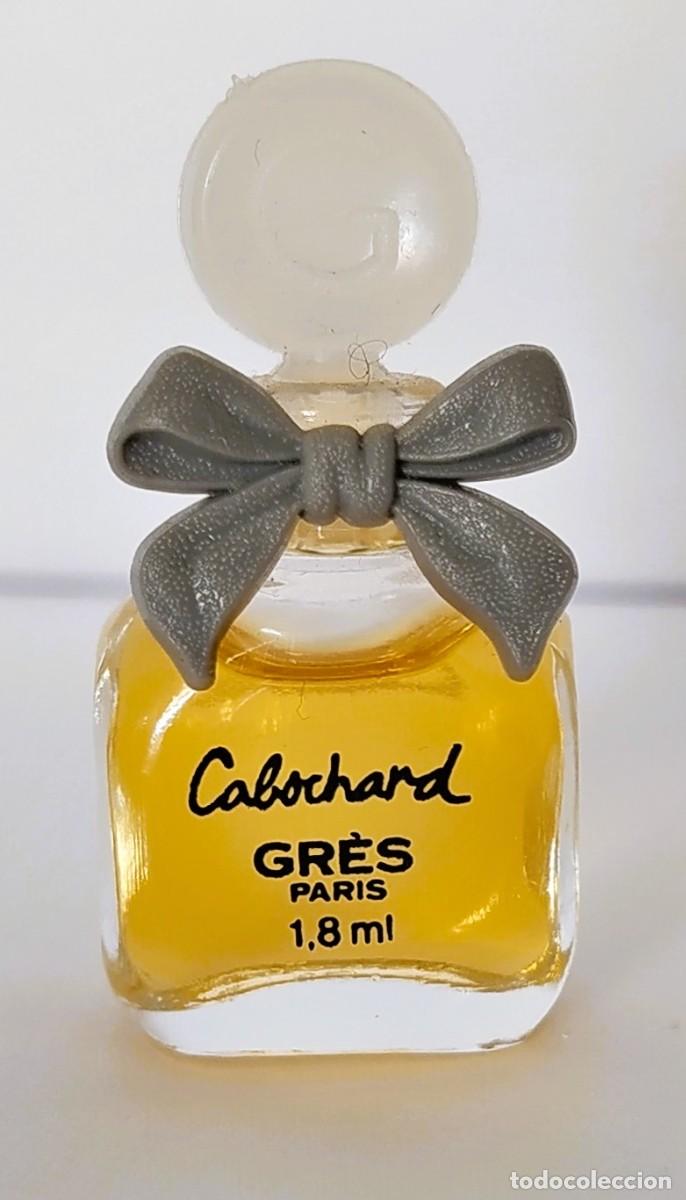 Miniaturas de perfumes antiguos: Miniatura de perfume de colecci&oacute;n Gr&egrave;s Cabochard Parfum 1,8 ml sin caja