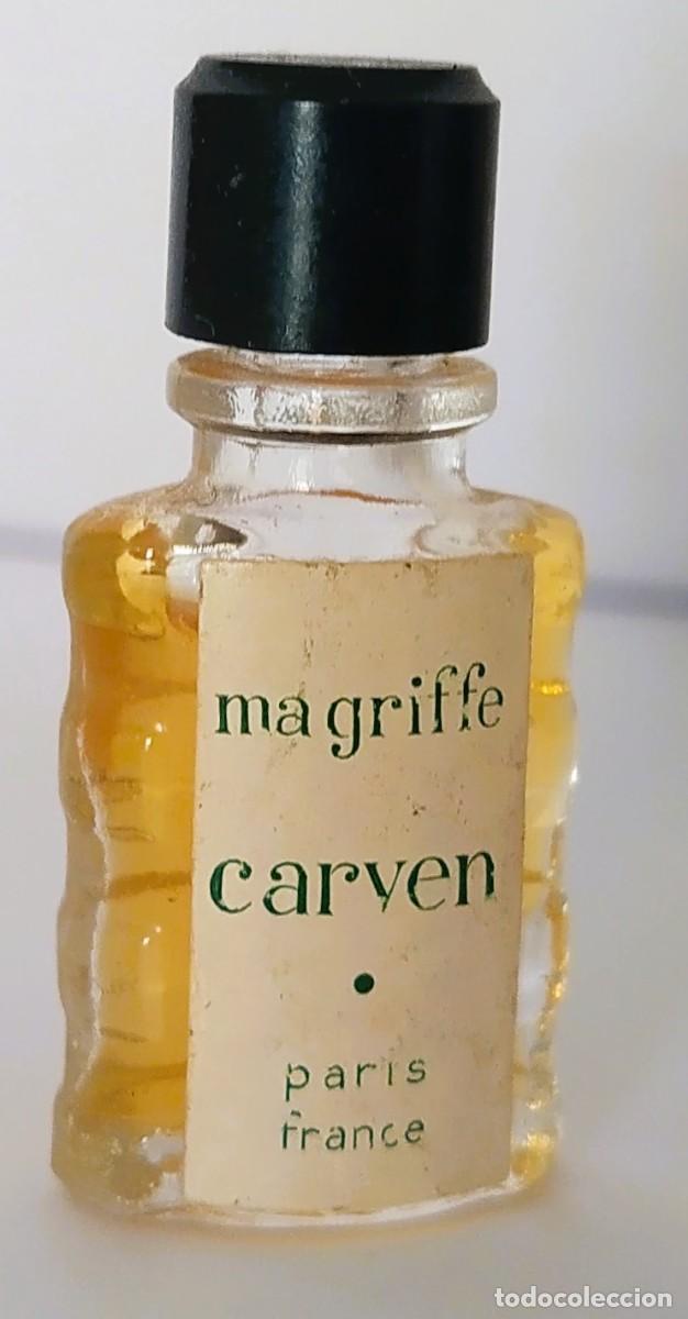 Miniaturas de perfumes antiguos: Miniatura de perfume de colecci&oacute;n Carven Ma griffe Parfum