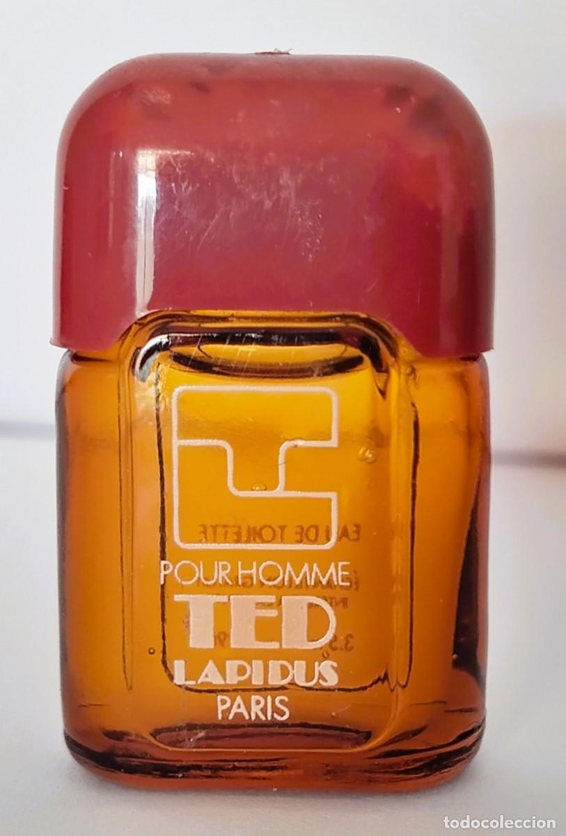 Miniaturas de perfumes antiguos: Miniatura de perfume de colecci&oacute;n Ted Lapidus Ted Eau de toilette pour Homme
