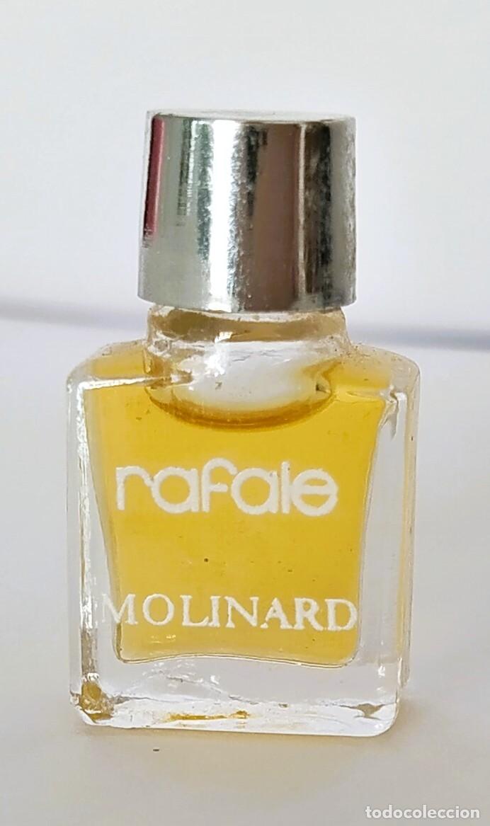 Miniaturas de perfumes antiguos: Miniatura de perfume de colecci&oacute;n Molinard Rafale Parfum