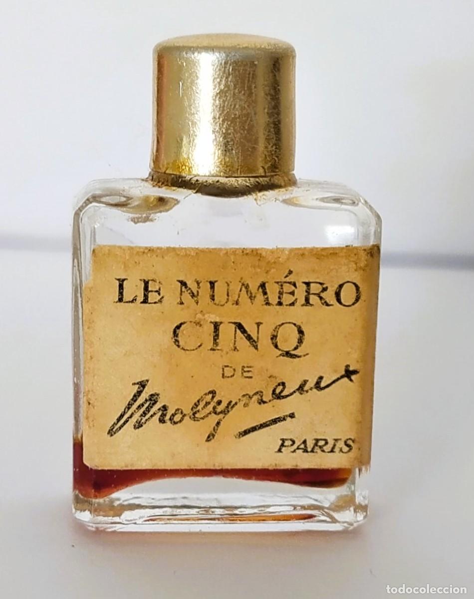 Miniaturas de perfumes antiguos: Miniatura de perfume de colecci&oacute;n Molyneux Le num&eacute;ro cinq